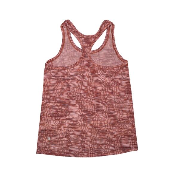 ATHLETA $49 Ultimate‎ Scoop Tank Red Print Racerback Sweat Wicking Stretch XS - Picture 2 of 3